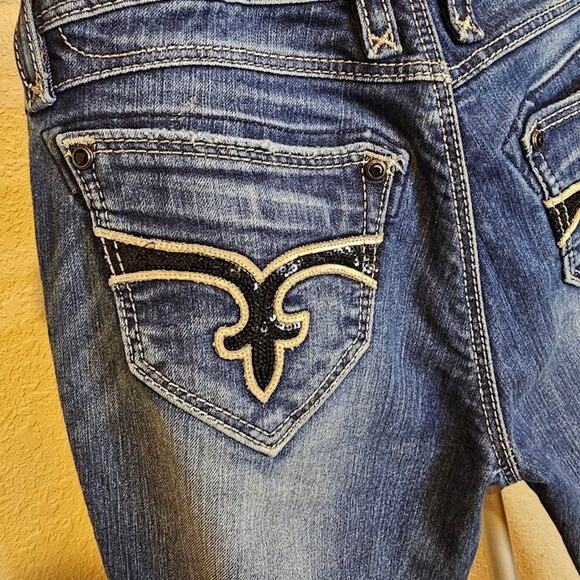 Size 27 Rock Revival Charlotte Easy Boot Cut Jeans - SEE PHOTOS AND DESCRIPTION - Picture 8 of 16